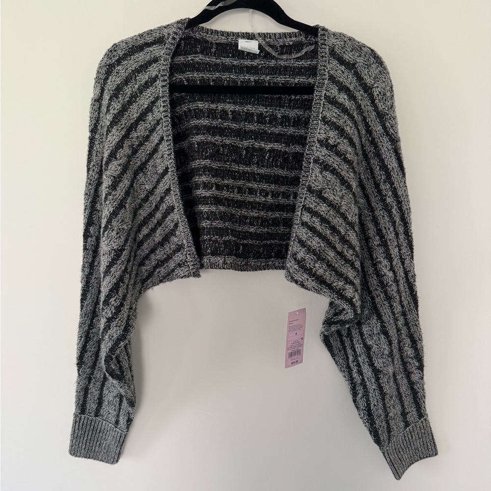 Wild Fable Cropped Open Front Shrug Sweater, Small